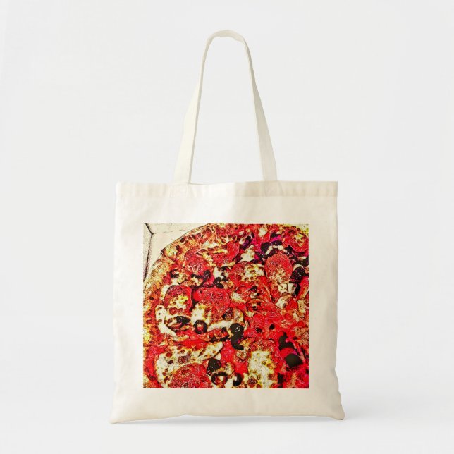 Tote Bag Pizza (Devant)