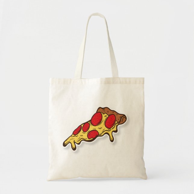Tote Bag Pizza Fourre-tout (Devant)