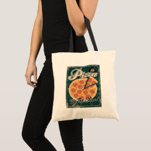 Tote Bag Pizza Retro