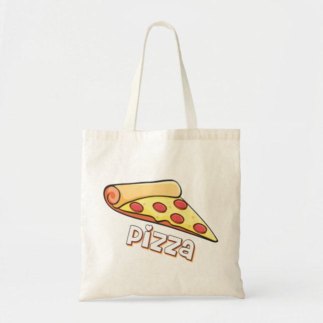 Tote Bag pizza Slice Pizza Amateurs Cadeau (Devant)