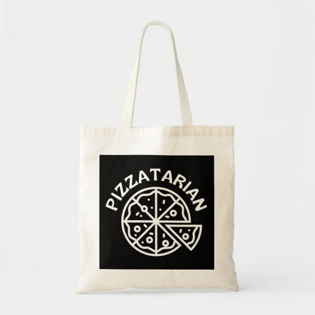 Tote Bag Pizzatarienne (Devant)
