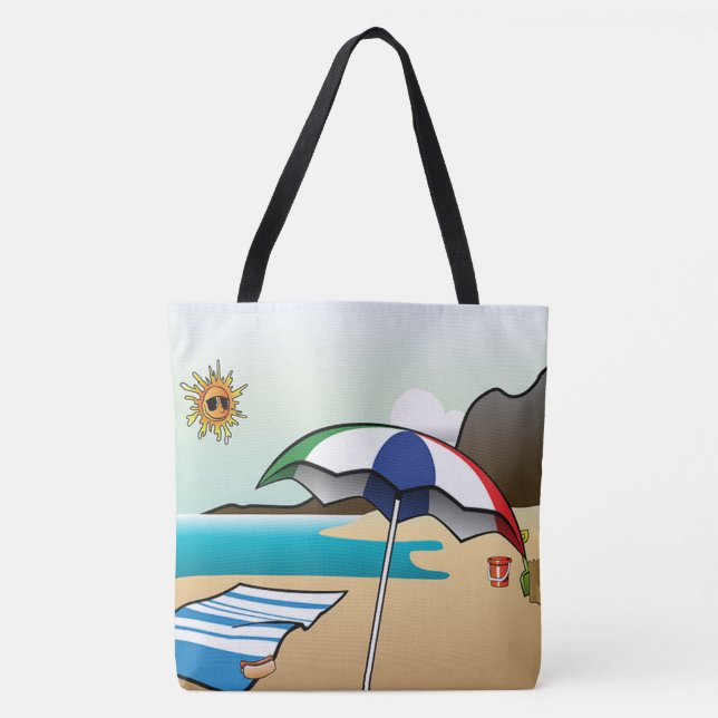Tote Bag Plage (Devant)