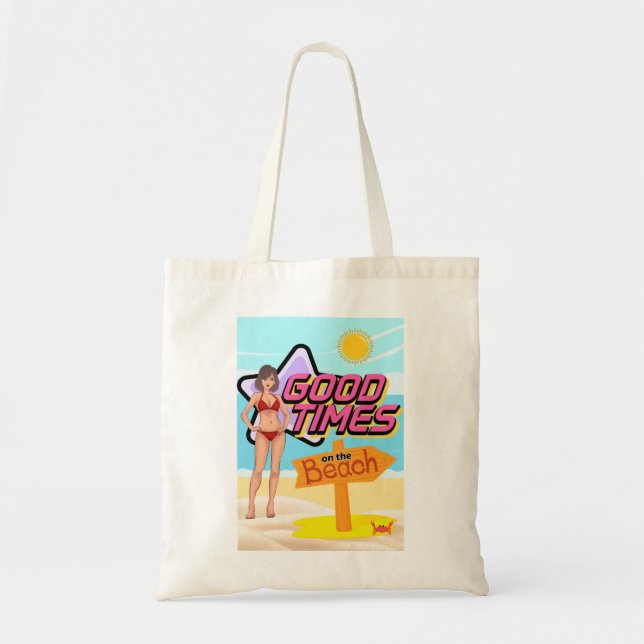 Tote Bag plage (Devant)