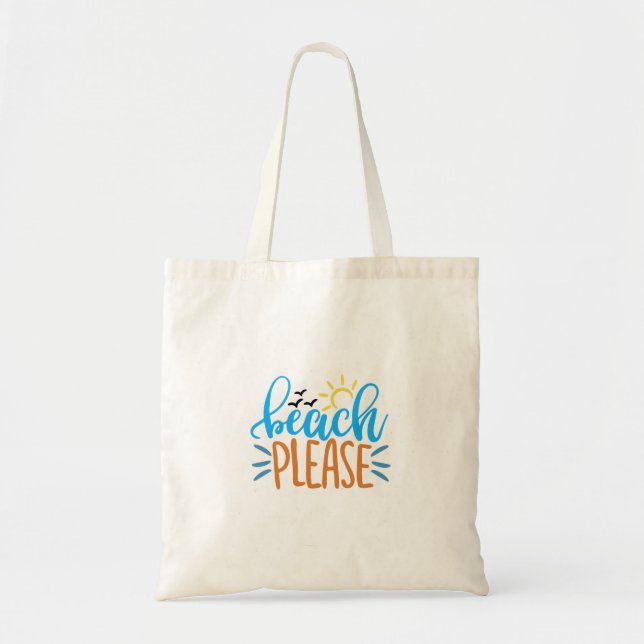 Tote Bag plage (Devant)
