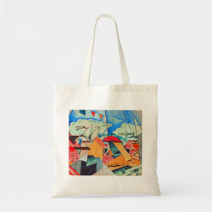 Tote Bag Plage à Biarritz (France) par Bedrich Feurstein