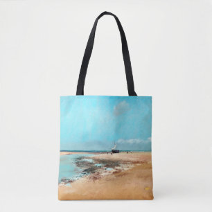 Tote Bag Plage à Low Tide (Bouche de la rivière), Edgar Deg