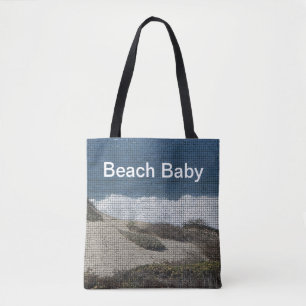 Tote Bag Plage Bébé Californie Paysage côtier Sable Océan