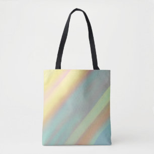Tote Bag Plage Côtière Bleu Vert