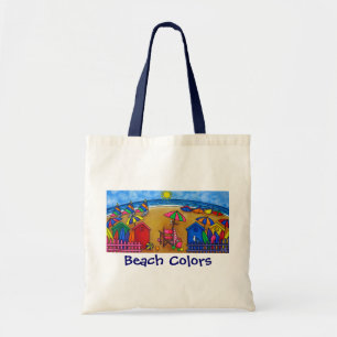 Tote Bag Plage Couleurs Peinture de Lisa Lorenz
