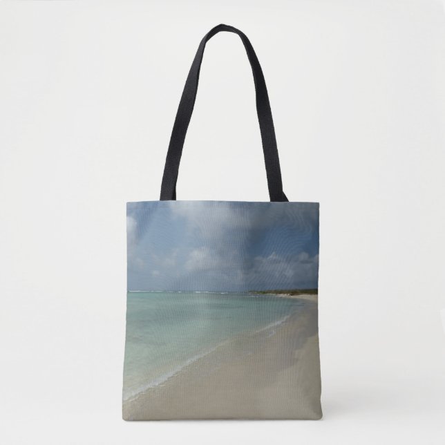 Tote Bag Plage d'Aruba II Magnifique paysage naturel (Devant)