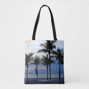 Tote Bag Plage de Fort Lauderdale, Floride