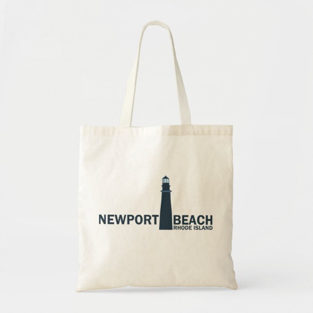 Tote Bag Plage de Newport (Devant)