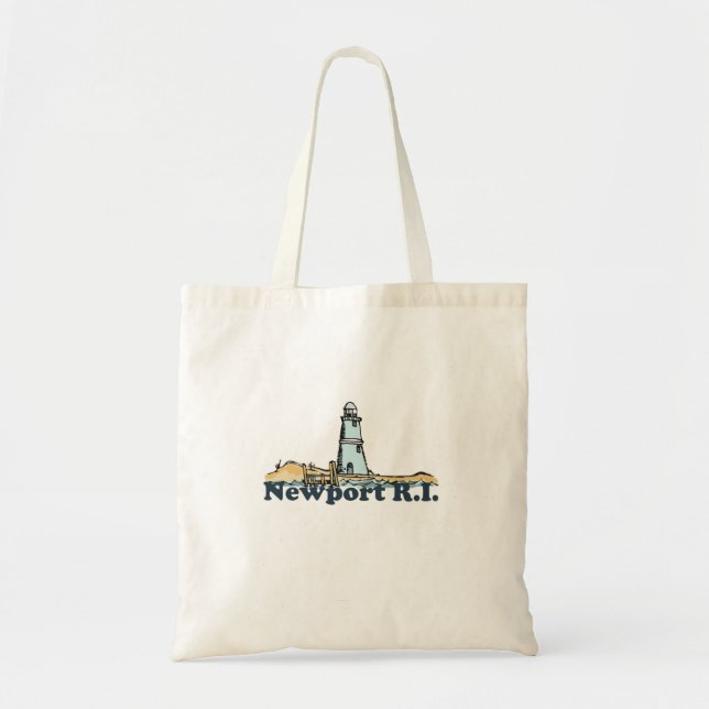 Tote Bag Plage de Newport (Devant)