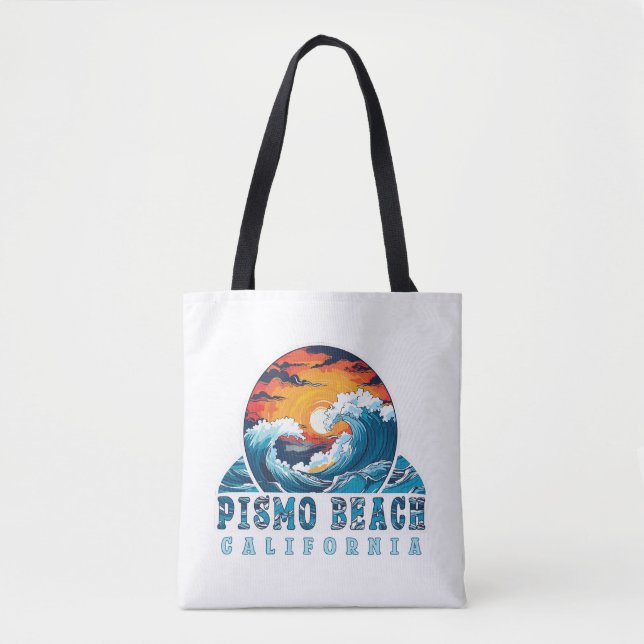 Tote Bag Plage de Pismo Californie (Devant)
