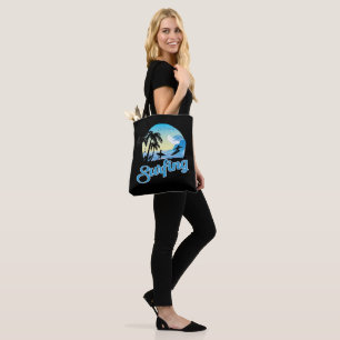 Tote Bag Plage de surf
