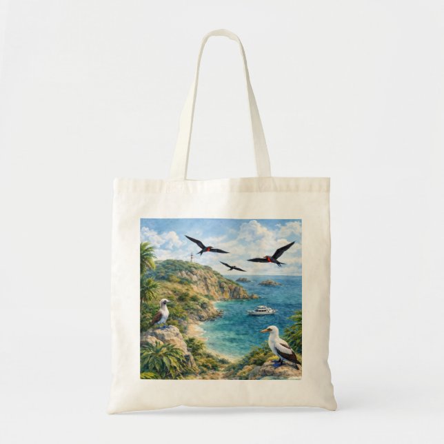 Tote Bag Plage des tortues marines de l'Isla de la Plata Éq (Devant)
