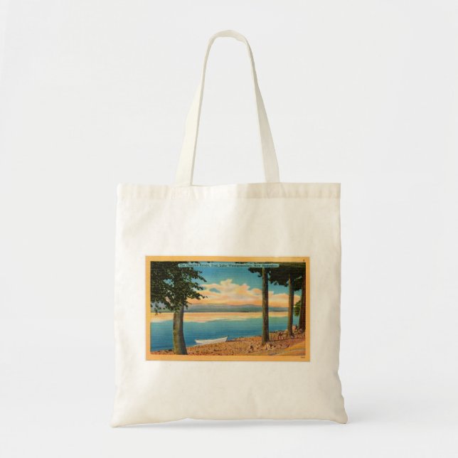 Tote Bag Plage d'Ossipee du lac Winnipesaukee (Devant)