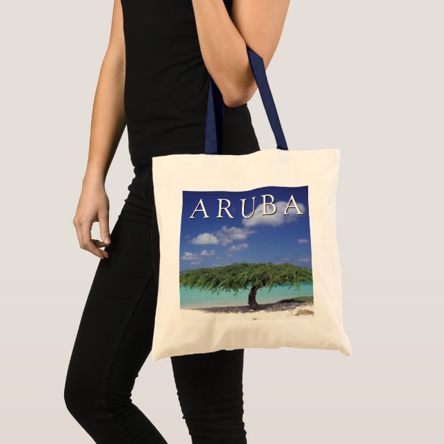 Tote Bag Plage Eagle | Caraïbes, Aruba (Devant (produit))