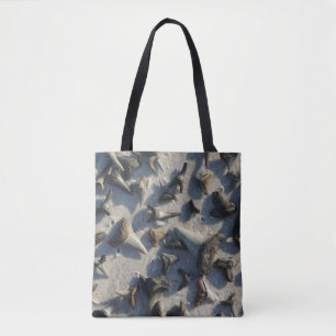 Tote Bag Plage Fourre-tout de dents de requins