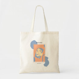 Tote Bag Plage Humeur Abstrait Feuille tropicale