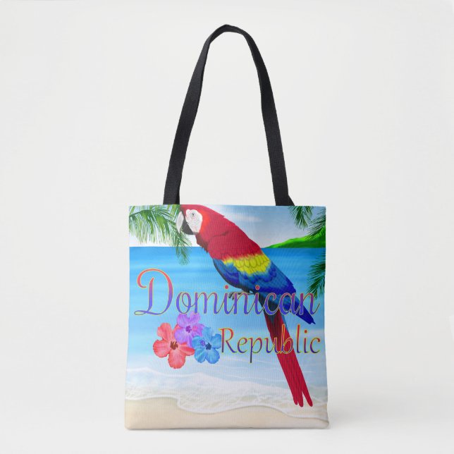 Tote Bag Plage République Dominicaine (Devant)