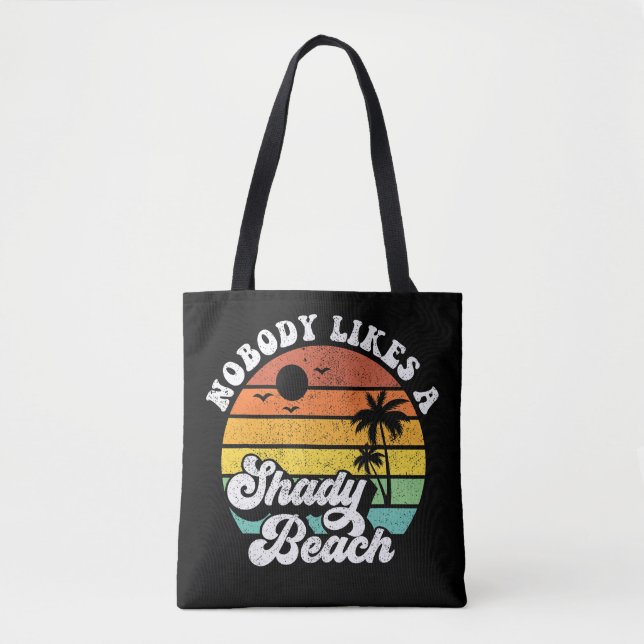 Tote Bag Plage Retro (Devant)
