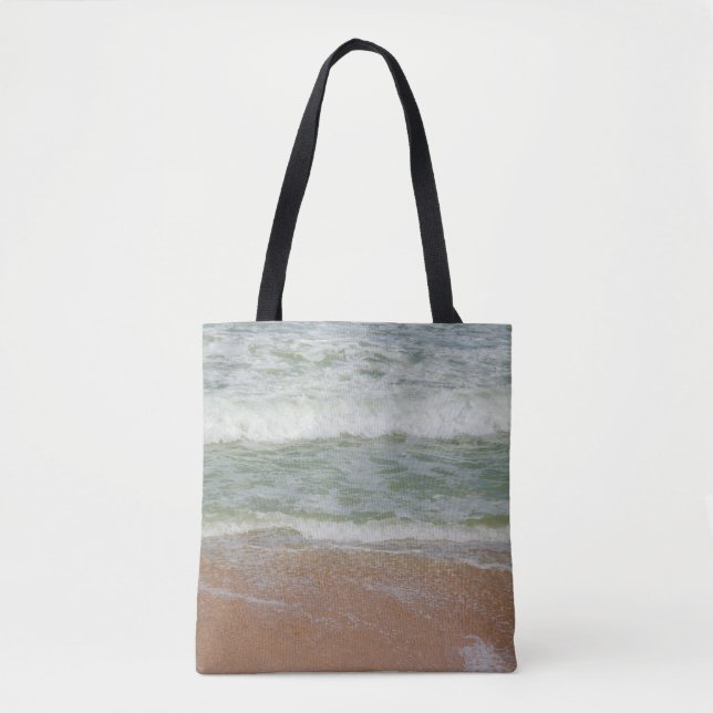 Tote Bag Plage Sable Océan Eau Mer Nature tropicale Photo (Devant)