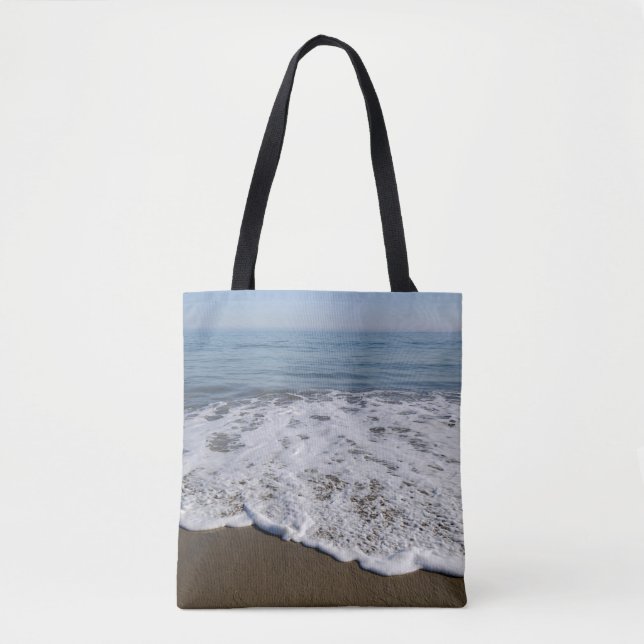 Tote Bag Plage/Sable/Vagues (Devant)