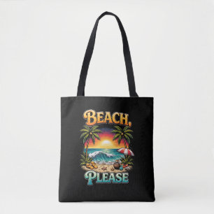 Tote Bag Plage, s'il vous plaît