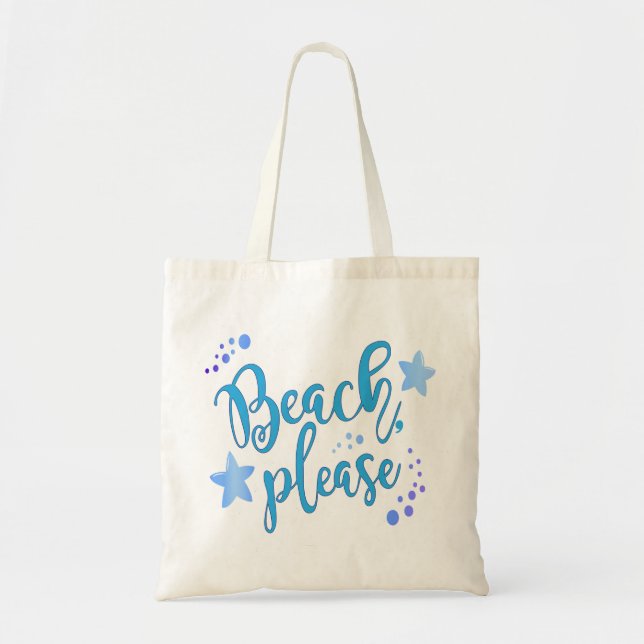 Tote Bag Plage svp (Devant)