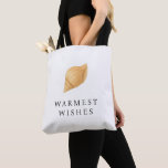 Tote Bag Plage Warmest Warmest moderne Noël<br><div class="desc">Sac fourre-tout moderne de Noël avec un design simple et amusant avec un coquillage et l'accueil "Wiscest Wives".</div>