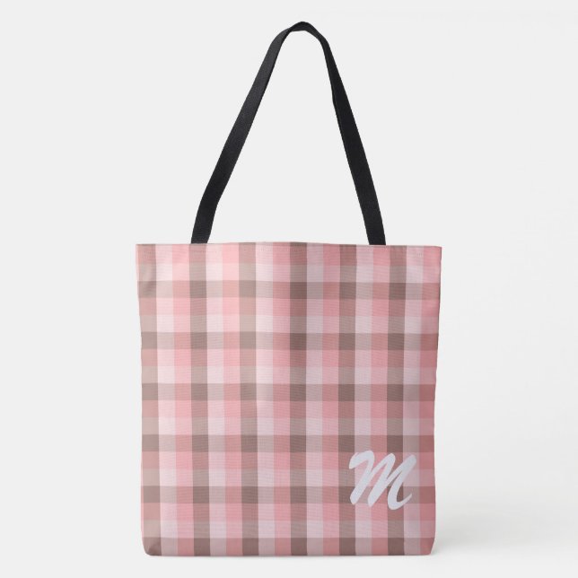 Tote Bag Plaid (Devant)