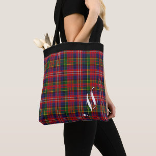 Tote Bag Plaid coloré de MacPherson de clan décoré d'un