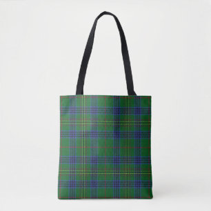 Tote Bag Plaid de tartan écossais de Kennedy de clan