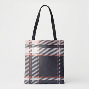 Tote Bag Plaid ou tartan vintage est arrière - plan ou text