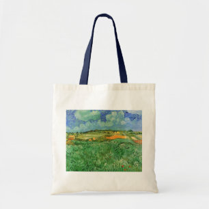 Tote Bag Plaine près d'Auvers de Vincent van Gogh