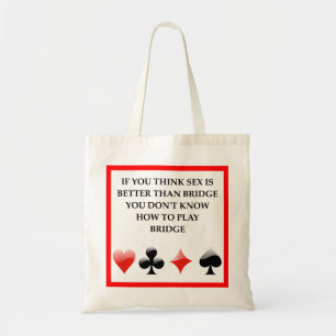 Tote Bag plaisanterie en double de pont