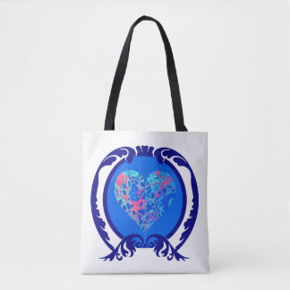 Tote Bag Plaisir bleu Fourre-tout deux