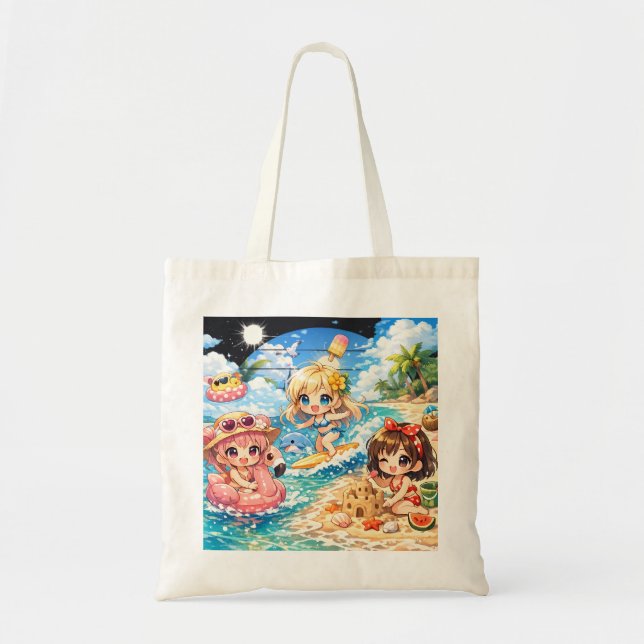 Tote Bag Plaisir d'été (Devant)