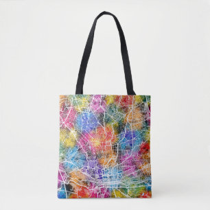 Tote Bag Plan de ville de Johannesburg Afrique du Sud