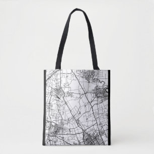 Tote Bag Plan de ville de Yangzhou Chine