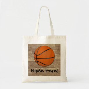 Tote Bag Plancher personnalisé en bois de basket-ball