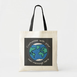 Tote Bag Planète Terre Globe personnalisée