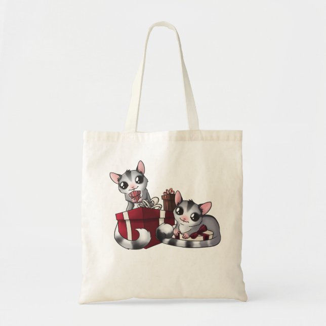 Tote Bag Planeur de sucre avec fourre-tout actuel (Devant)