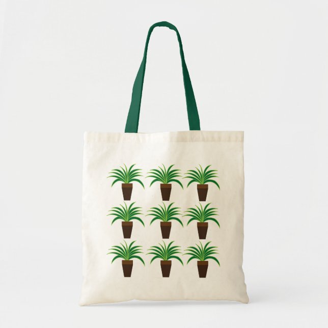 Tote Bag Plante araignée   (Devant)