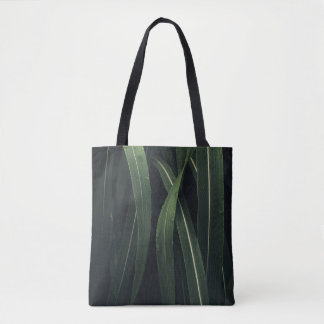 TOTE BAG PLANTE VERT