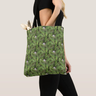 Tote Bag Plantes Grasses Hens And Chicks Motif Nature