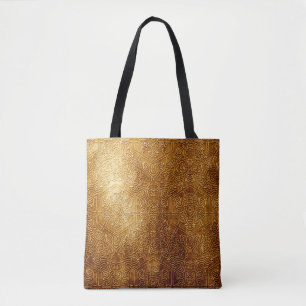 Tote Bag Plaque métallique ornée classique