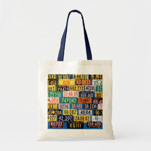 Tote Bag Plaques de licence par H. Wilson Smith