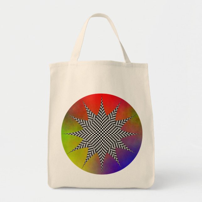 Tote Bag Plasma moderne par Kenneth Yoncich (Devant)